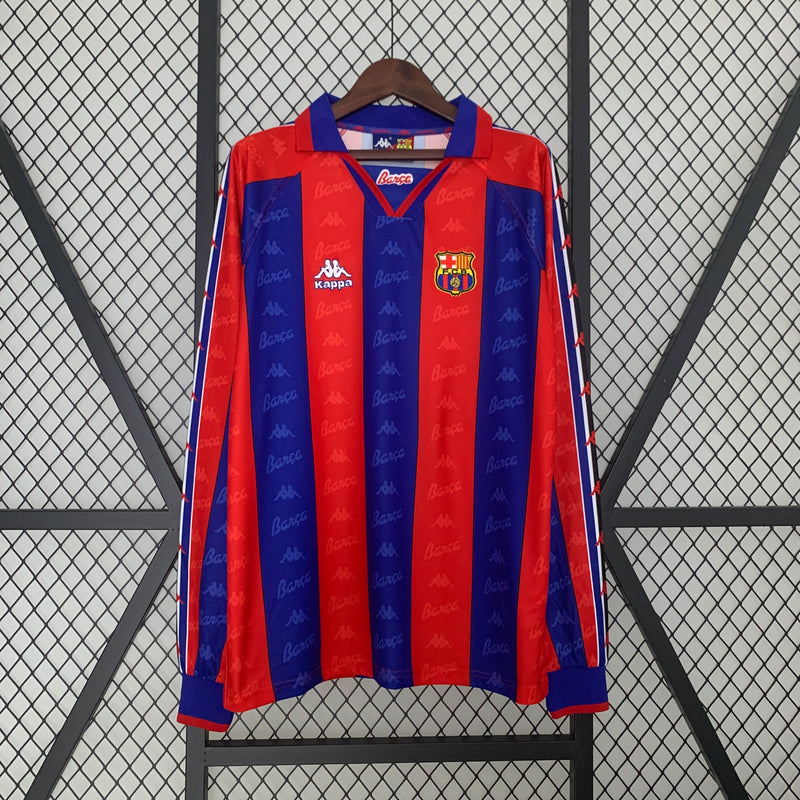 Manga Larga Retro Barcelona 96/97