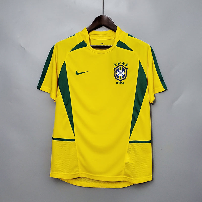 Camiseta Brasil 2002 Retro