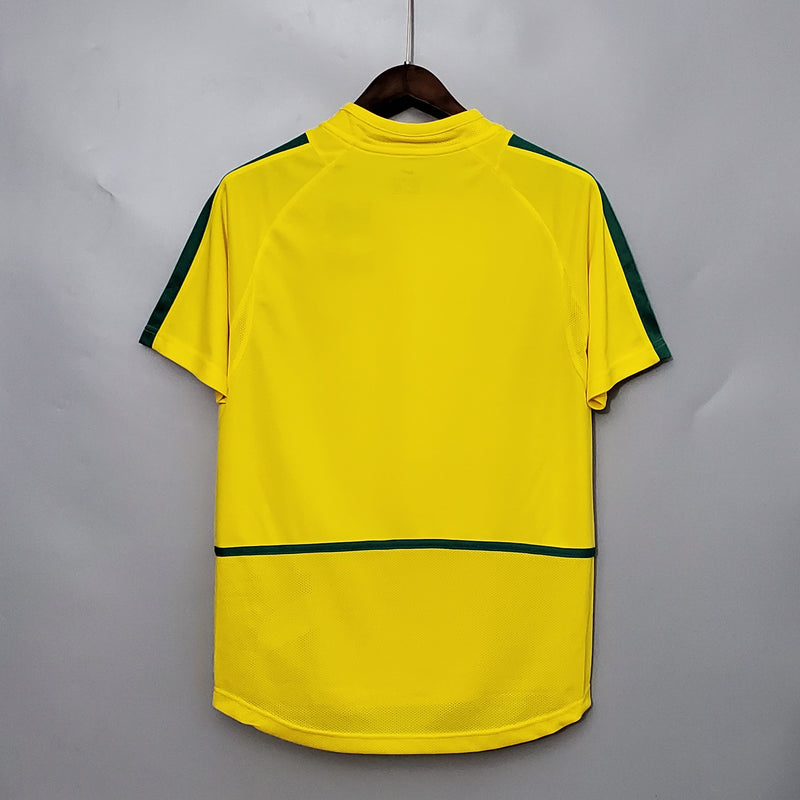 Camiseta Brasil 2002 Retro