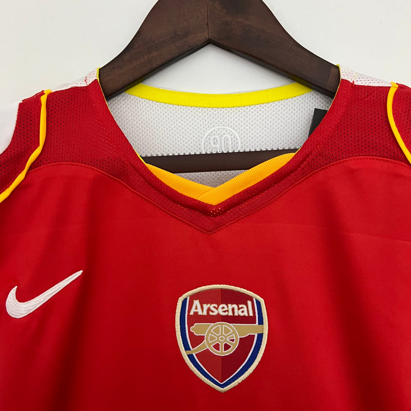 Camiseta Arsenal 04/05 Retro