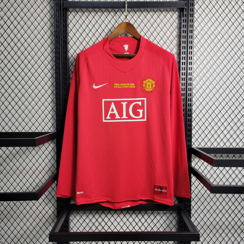 Manga Larga Manchester United 2008