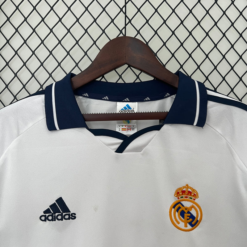 Manga Larga Real Madrid 00/01 Retro