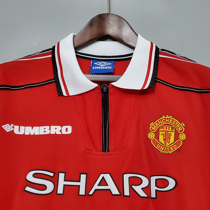 Manga Larga Manchester United 98/99