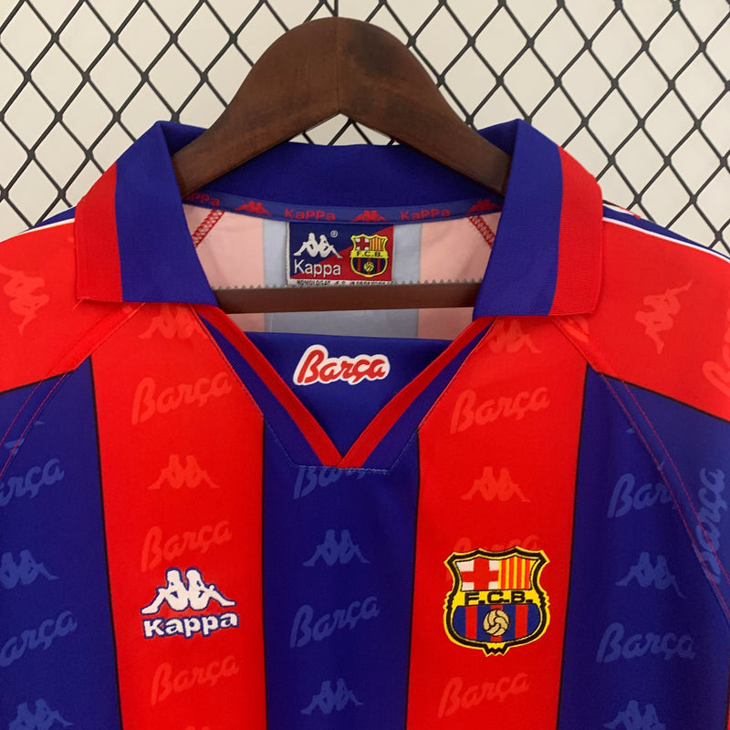 Manga Larga Retro Barcelona 96/97