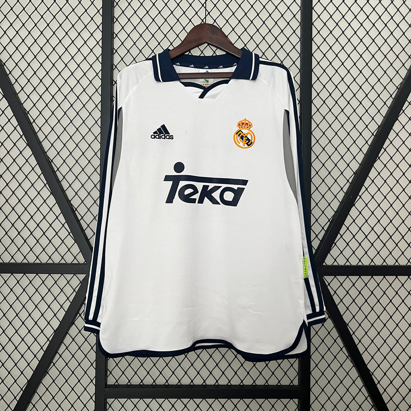 Manga Larga Real Madrid 00/01 Retro